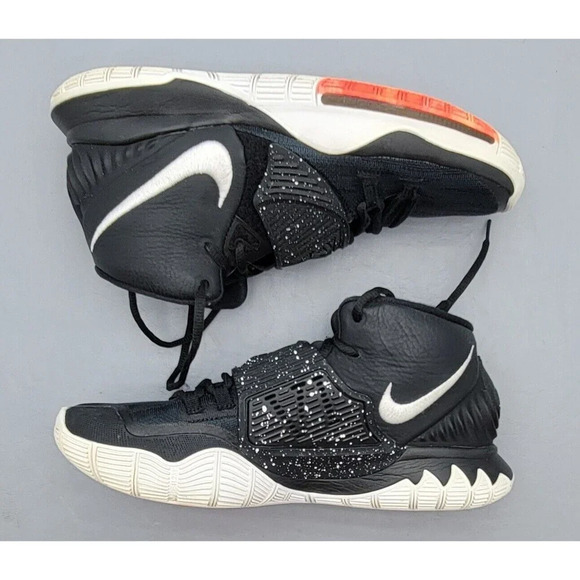 Nike Kyrie 6 Jet Black Sneaker Basketball 2019 Size 7 Men #BQ4630-001 - Picture 2 of 14
